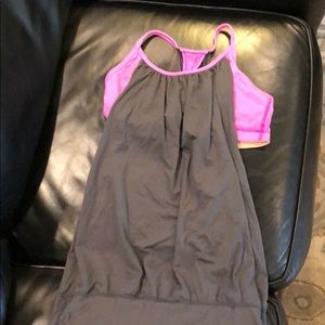 Lululemon tank with sports bra